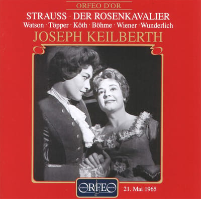Claire Watson, Otto Wiener, Chor Der Bayerischen Staatsoper, Bayerisches Staatsorchester, Joseph Keilberth - Strauss: Der Rosenkavalier (Live Recording 1965) (3 CD) (Remastered)