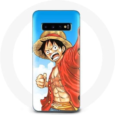 Coque pour Samsung Galaxy s10 edge Manga One piece Luffy Anime