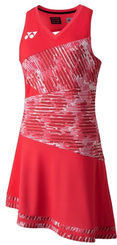 Yonex 20705EX tennis badminton sportjurk - rood/wit - maat M