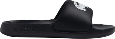 Lacoste Slippers Serve Slide 1.0 Heren Zwart Wit