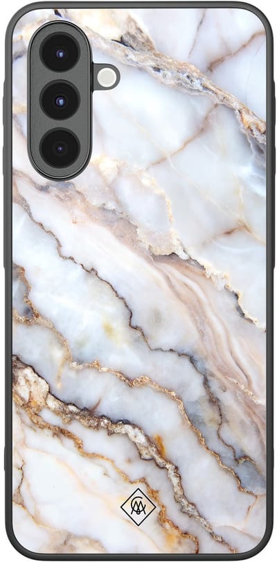 Casimoda® hoesje - Geschikt voor Samsung Galaxy A16 - Marble Dream - Zwart TPU Backcover - Marmer - Multi