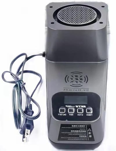 Motorhelm Droger - Luchtreiniger Sterilisator - Kleding Drogen - Intelligente Temperatuurregeling - 40x30x20cm - Wit