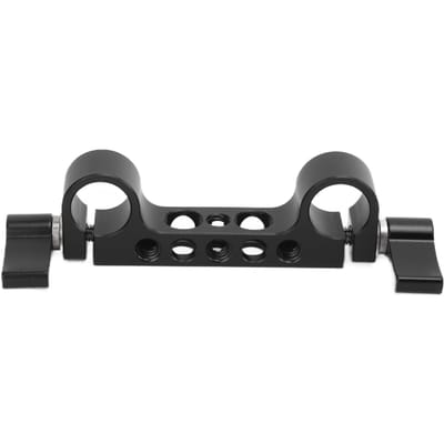 Support de serrage pour tige Railblock de 15 mm avec filetage de 14 et 38 pouces pour appareil photo reflex numérique de 15 mm