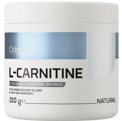 OstroVit - L-Carnitine - 210 g - 100% puur product,Natural geen toevoeging - FatBurner - Afvallen supplement