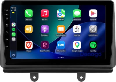 CarPlay autoradio geschikt voor Fiat Doblo | 2002 t/m 2009 | Android 13 | Draadloos Apple CarPlay & Android Auto | 2GB + 32GB | QuadCore processor | Denago DNG-A426 | 2025 model | 2002 2003 2004 2005 2006 2007 2008 2009 | Bluetooth & Wifi