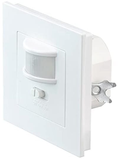 Infrarood Bewegingsmelder PIR - Binnenwandmontage, IP20, Max. Detectie tot 9 m, Verstelbaar en Programmeerbaar