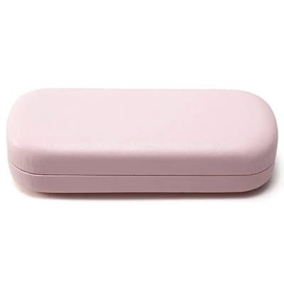 WiseGoods Premium Stijlvolle Brillenkoker - Stevige Brillenetui Van PU-Leder - Draagbare Bescherming - 16 X 6.4 X 3 Cm Lichtroze