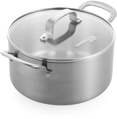 Dagelijkse Kost Jeroen Meus Proline 3-Ply kookpot met deksel D20cm