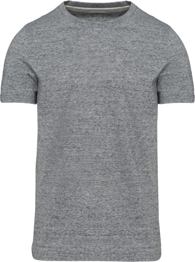 Kariban Vintage heren-t-shirt met korte mouwen KV2106 - Slub Grey Heather - S