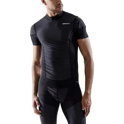 CRAFT ACTIVE EXTREME X WIND SS M Heren Thermoshirt - Zwart - Granite