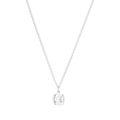 Sif Jakobs Ellisse SJ-N2353-CZ - Dames - Ketting - Zilver - 12 CM