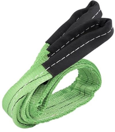Hijsband 2 Ton - 2 meter - 6 cm breed - groen