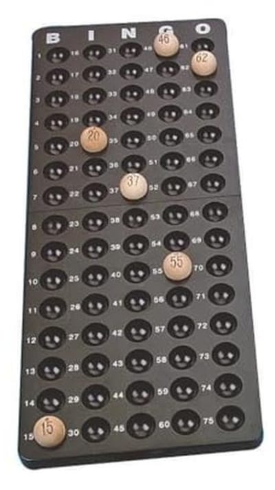 Bingo Master Bord voor Bingospel