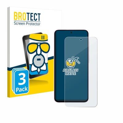 BROTECT - Screenprotector voor Samsung Galaxy A56 5G - Folie Beschermfolie Beschermglas matte 3 Stuks