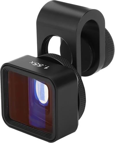 Anamorphic Lens voor Mobiele Telefoons, 1.55x Widescreen Film Creatie met Hoogrendement Optisch Glas en Duurzaam Materiaal