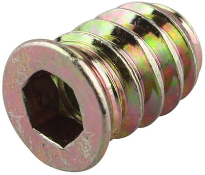 Dailygoods- Moer 10 stuks - M6 x 15mm - Draadmoer - Bevestiging voor Meubilair - Schokbestendig - Duurzaam Metaal - Eenvoudig te Installeren - Bevestigingsmoer