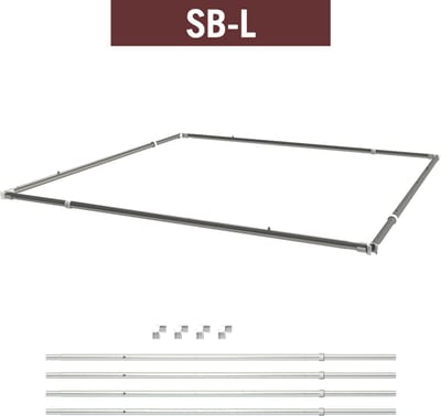 Secret Jardin SB-L Space Booster Uitschuifbaar van 100x100cm tot 150x150cm