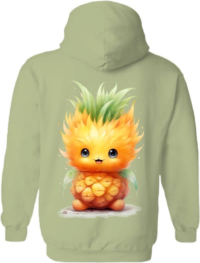 Ananas Standing Pineapple The Coloured House Hoodie M
