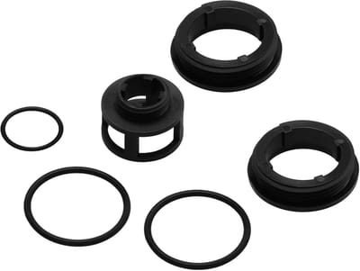 Terugstroom Preventer Reparatie - Zetel Reparatie Kit - Waterlekkage Voorkomen - Complete Onderdelen Set - 3/4" tot 1" - Zwart