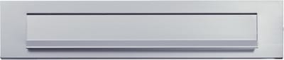 AXA Brievenbus briefplaat - aluminium geeloxeerd - 325 x 67 mm - 6205-33-91