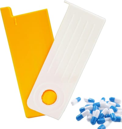 Compacte Draagbare Tandenstoker Houder | Compact Tandenstoker Doosje | Stofdichte Flosser Dispenser, Herbruikbaar Organizer voor Iedereen