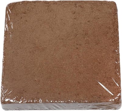 Biologische Potgrond - Tuinbouwblok Compost - Planten Kweken - Effectief Waterbeheer - 300 gram - Bruin