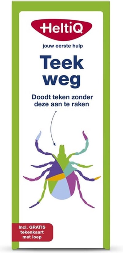 HeltiQ Teek weg- 3 x 1 stuks voordeelverpakking