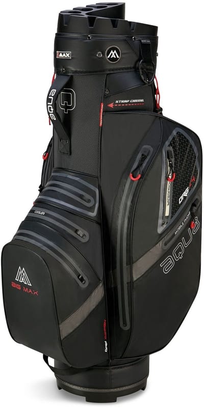 Big Max Aqua Silencio 4 cartbag zwart
