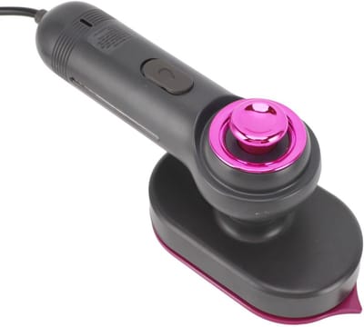 Draagbaar Mini Stoomstrijkijzer met Draaibaar Handvat voor Reis en Thuis