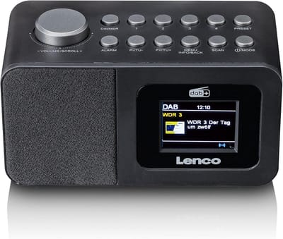 Digitale Radio-wekker met DAB+ en FM, Kleurenscherm en Dubbel Alarm