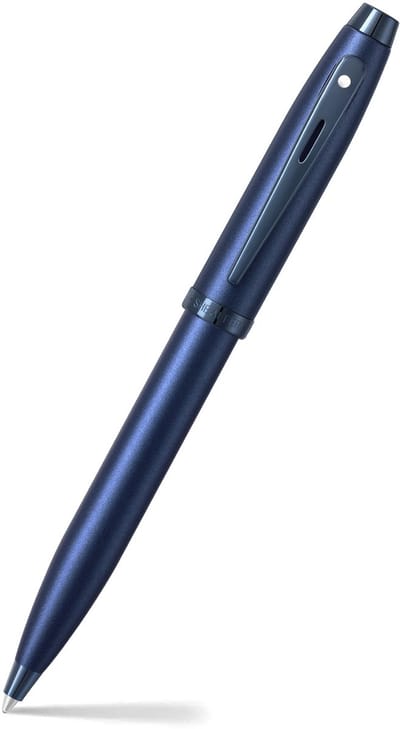 Sheaffer balpen - 100 - satijnblauw - penpunt M - schrijfkleur zwart