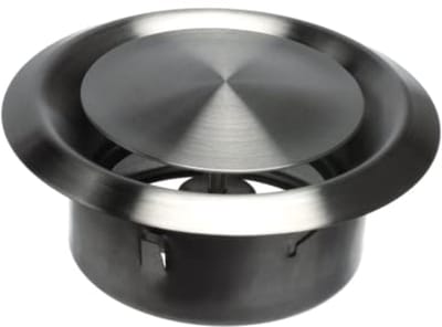 Rond Ventilatieventiel Ø 100mm - Verstelbare Schijfklep voor Luchttoevoer en Afvoer