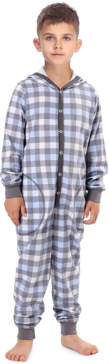 Timone – Jeugdpyjama – Romper – Slaap – Overall – Army – 110-116 - TI-TI30-122-PJ