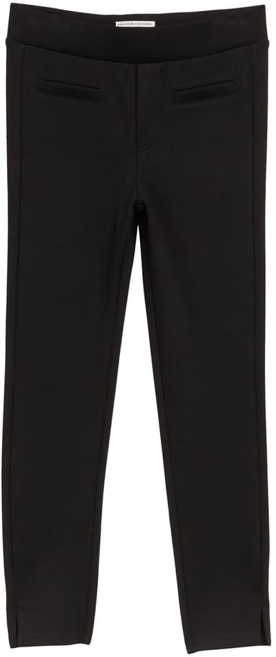 Tom Tailor - Legging met elastische tailleband - Maat 92/98 - deep black
