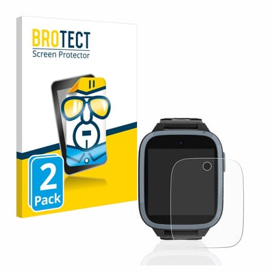 BROTECT - Screenprotector voor Xplora XGO3 / Kidzi / Let's Go - Folie Beschermfolie transparant 2 Stuks