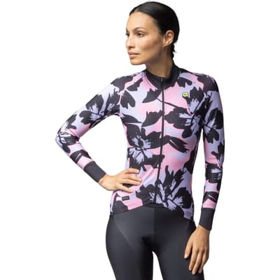 Ale Pr-e Flower Trui Met Lange Mouwen Roze S Vrouw