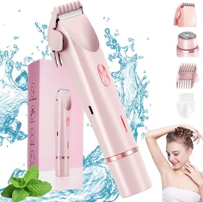 3 in 1 Ladyshave voor Vrouwen - Elektrisch Scheerapparaat - Waterdicht - Epilator - Bikinitrimmer - Smooth Scheerapparaat - Trimmer vrouw