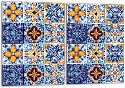 TMK ArtDeko - Mozaïek Snijplank - Glas - 40x52cm