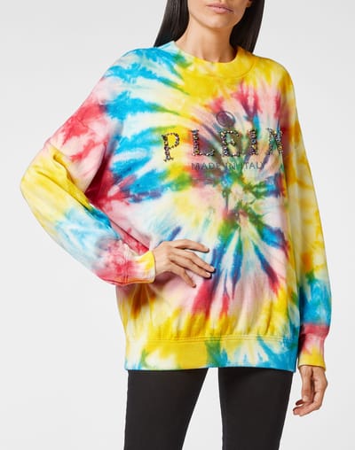 Pullover Ronde Hals Tie Dye