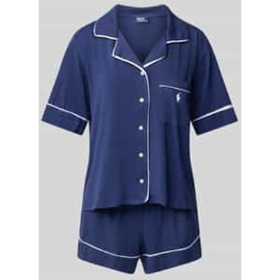 Pyjama met logostitchings, model 'POLO ESSENTIALS'
