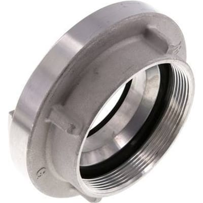 75-B (89 mm) Gesmeed Aluminium Storz-koppeling G 3'' Binnendraad