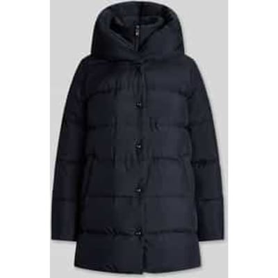 Regular fit donsjack met capuchonkraag