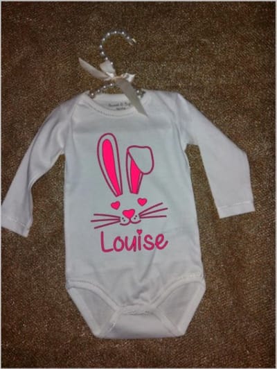 Rompertje voor pasen, Bedrukt rompertje met naam, Rompertje met naam, Rompertjes, Baby kleding, Baby, Geboorte, Cadeau, Zwangerschap, Babyshower
