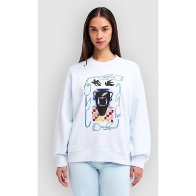 RVCA AF Love Birds Bf Crew Sweater blauw