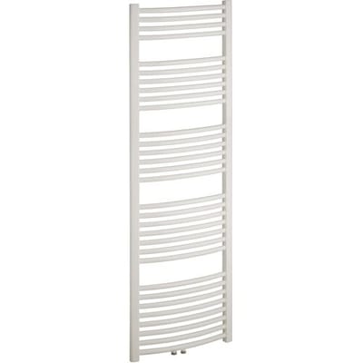 Megabad Profi Collection Plana round bathroom radiator 49.5 x 165.8 cm with center connection BHGB1650MA