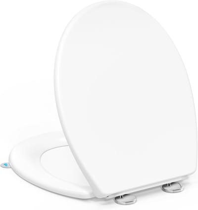 Unyqoos® Witte wc-bril met softclose en quick-release voor eenvoudig onderhoud