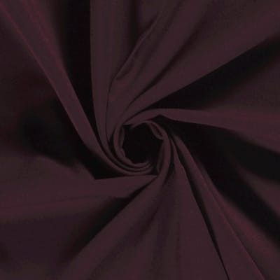 Naaistof Burlington (Texture, Bi-Stretch, Terlenka) - 100% Polyester - Wijnrood - 100cm lang bij 147cm breed - 1 meter