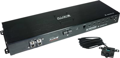 Audio System X2000.1D 2000W RMS monoblok Autoversterker met bassremote