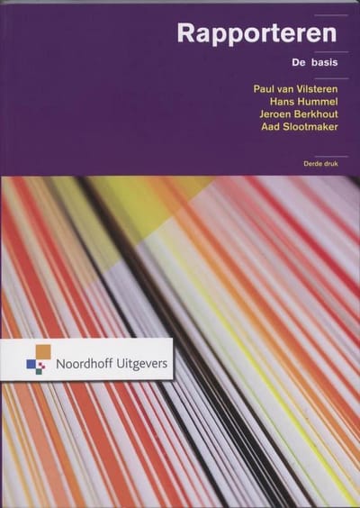 Rapporteren De Basis - Paul van Vlisteren