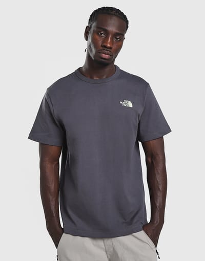 The North Face Never Stop Exploring Slopes Relaxed T-Shirt - Grijs- Heren, Grijs S